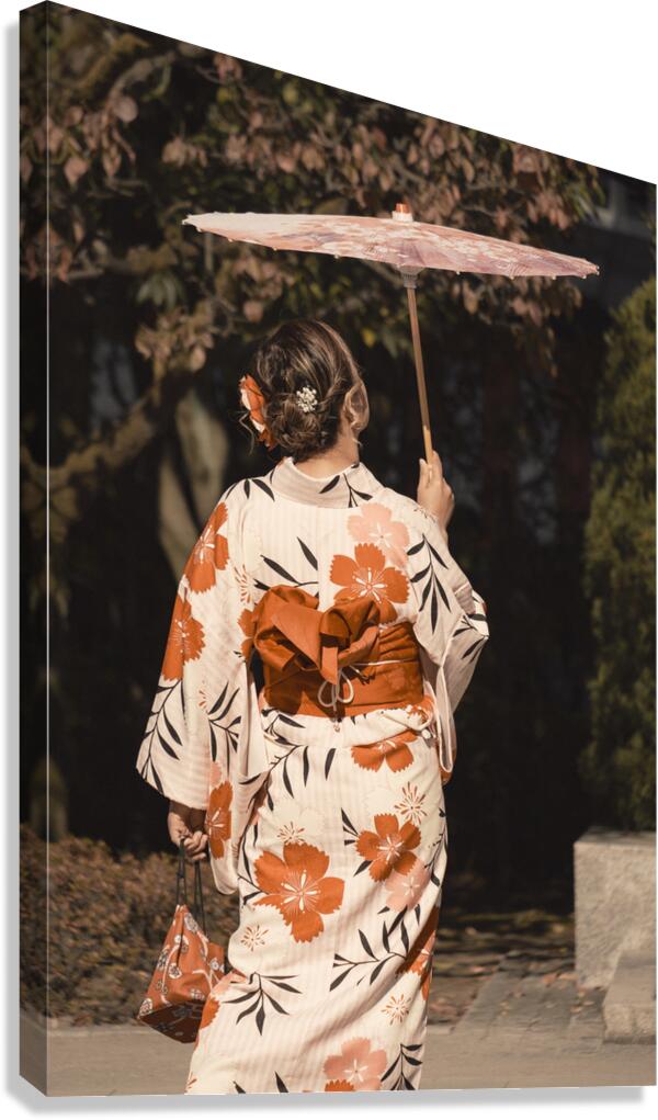 Summer Yukata Canvas Print