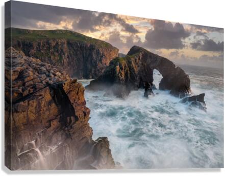 Stac A Phris Sea Arch Canvas Print
