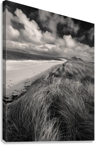 Berneray West Beach from Dunes Canvas Print