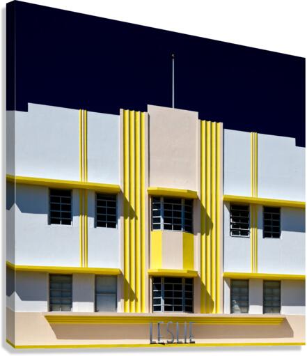 Leslie Hotel Canvas Print