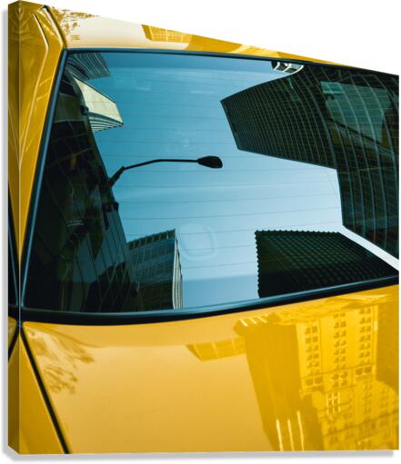 Yellow Cab Big Apple Canvas Print