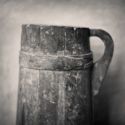 Old Wooden Jug