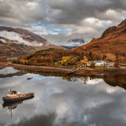 Autumn Tranquility on Loch Duich