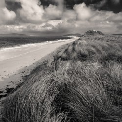 Berneray West Beach from Dunes