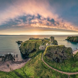 Path to Dunnottar Castle