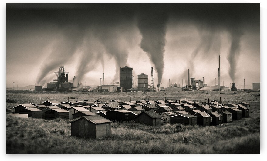 Teesside Steelworks I by Dave Bowman