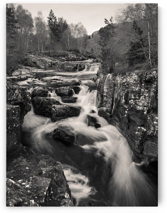 Black Water Falls by Dave Bowman