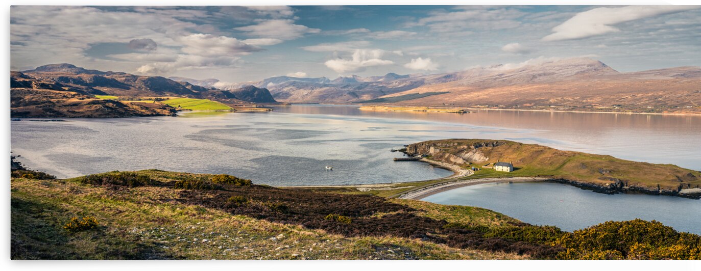 Loch Eriboll Panorama by Dave Bowman