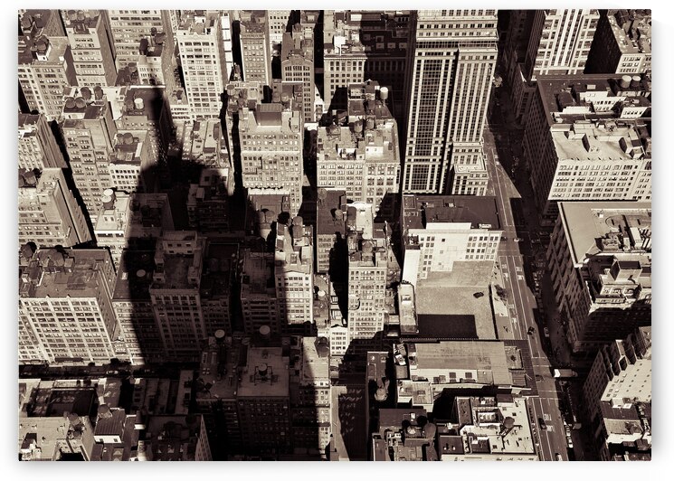 New York Shadow by Dave Bowman