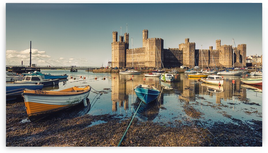 Caernarfon Castle by Dave Bowman