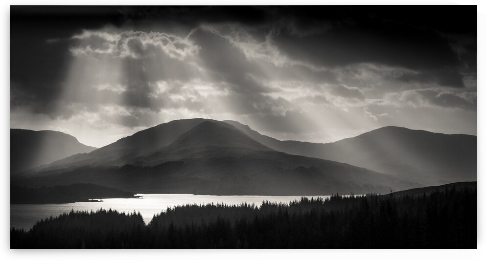 Light Over Loch Tulla by Dave Bowman
