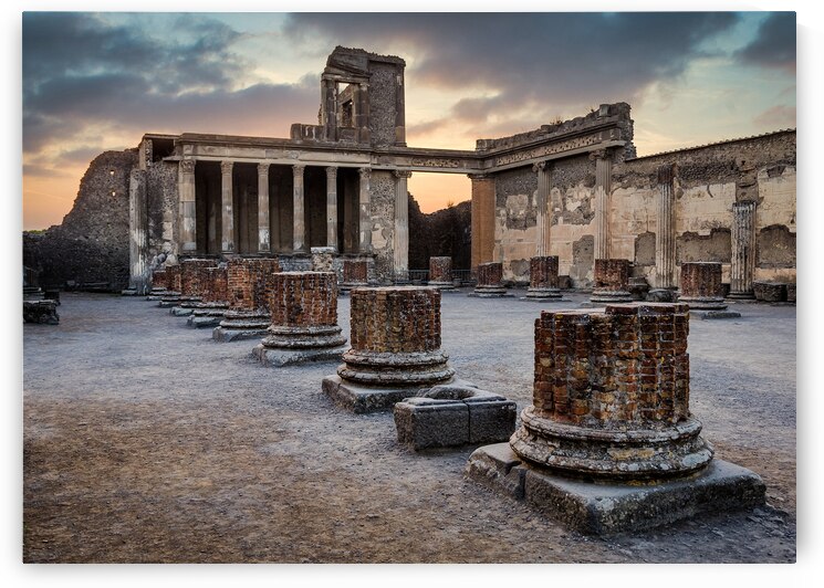 Pompeii Pillars by Dave Bowman
