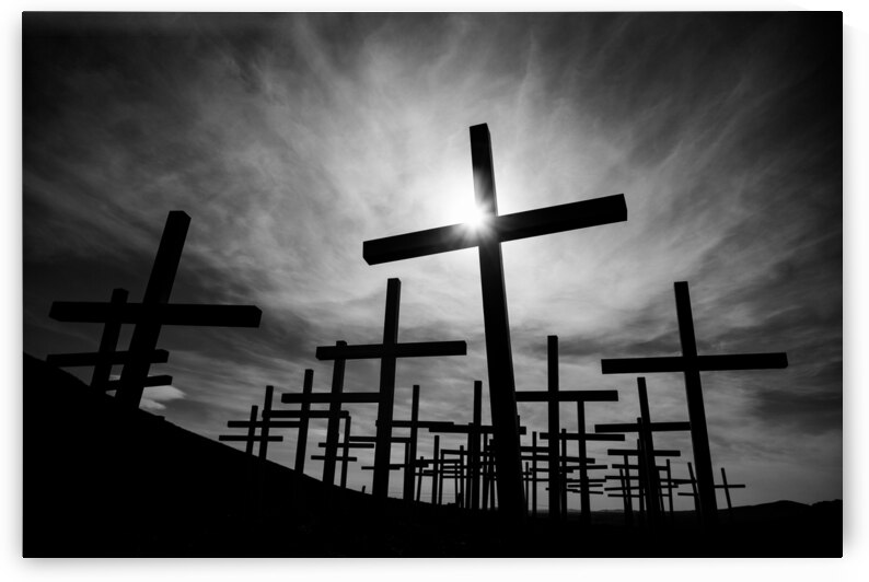 Roadside Memorial by Dave Bowman