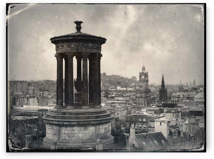 Edinburgh from Calton Hill I by Dave Bowman