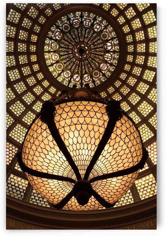Tiffany Dome and Chandelier by Dave Bowman