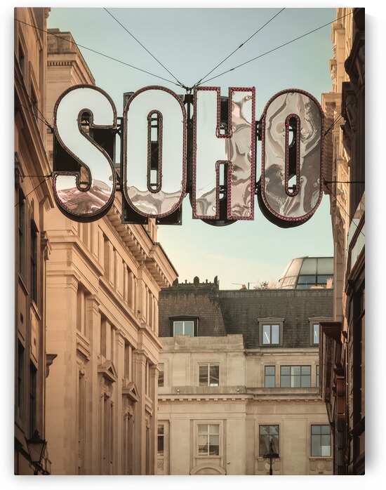 Soho Sign by Dave Bowman