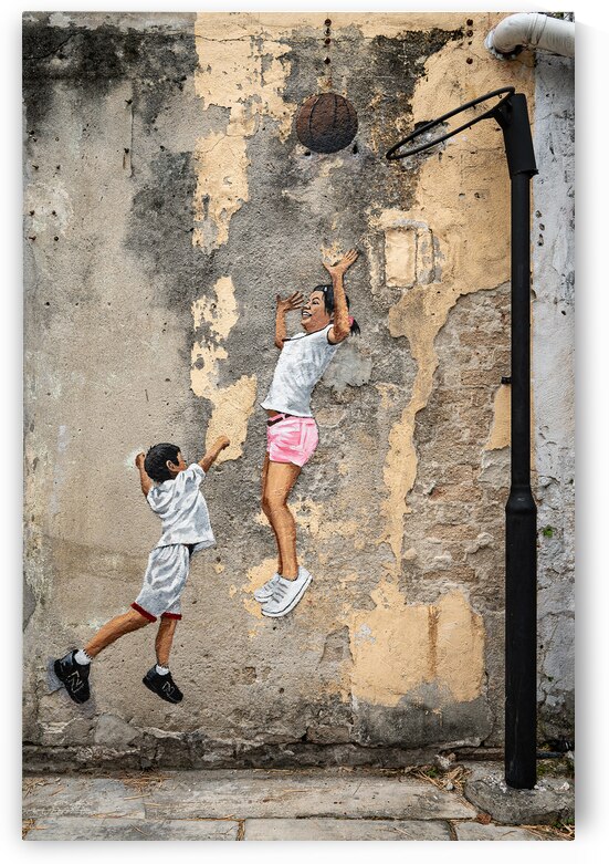 Playing Hoops by Dave Bowman