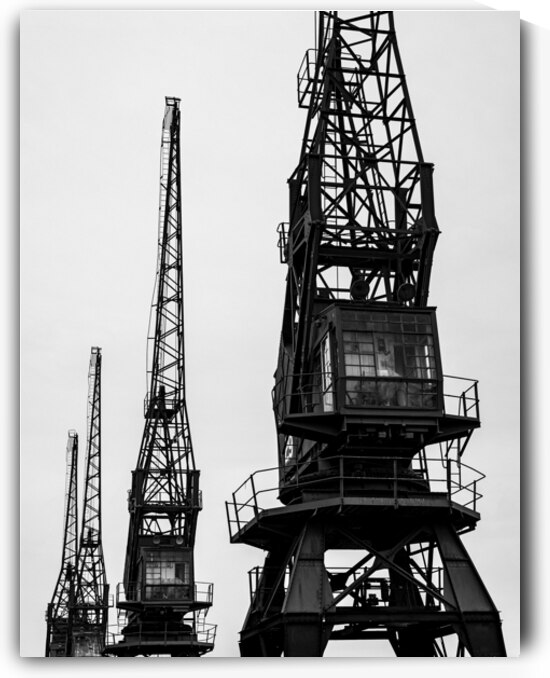 Bristol Cargo Cranes by Dave Bowman
