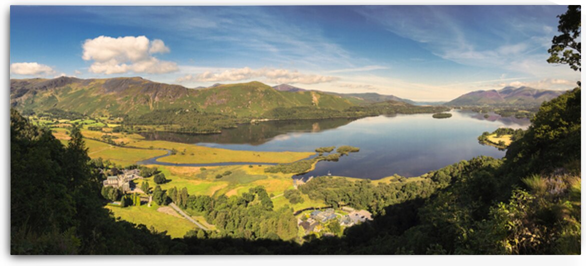 Derwentwater Panorama by Dave Bowman