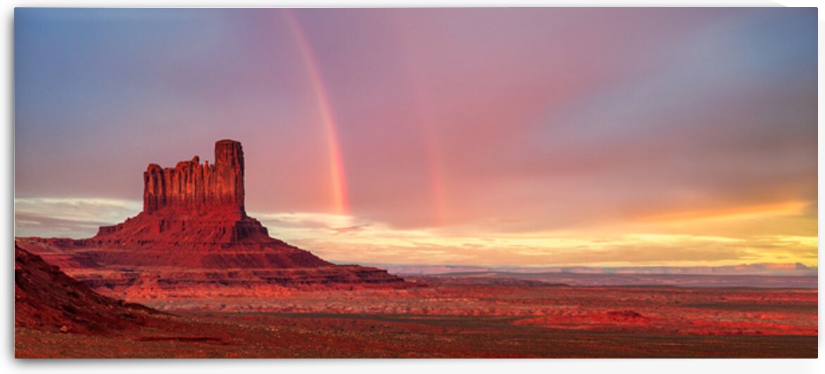 Monument Valley Rainbow by Dave Bowman