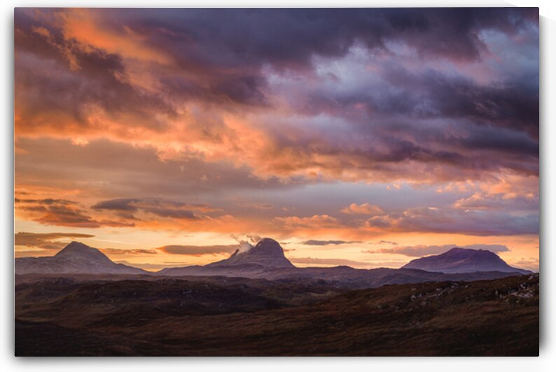 Lochinver Sunrise by Dave Bowman