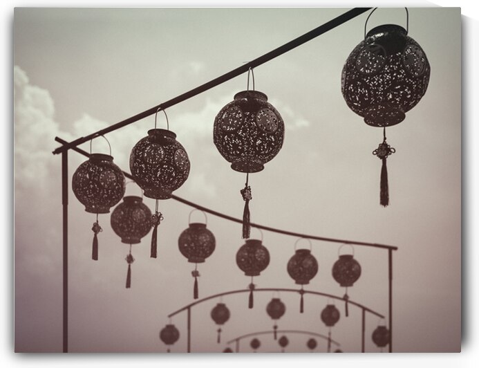 Lee Jetty Lanterns by Dave Bowman