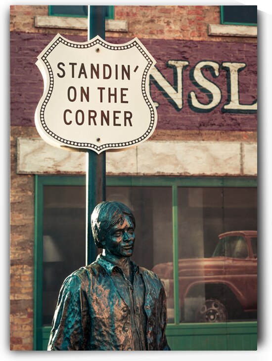 Standin on a Corner by Dave Bowman