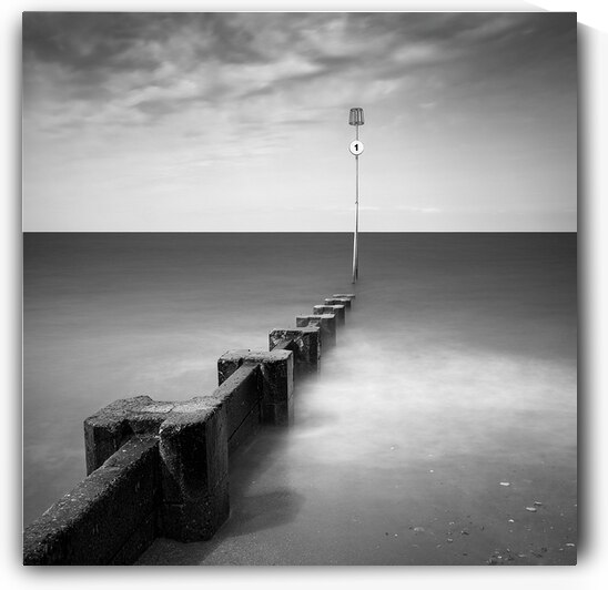 Hunstanton Groyne Marker by Dave Bowman