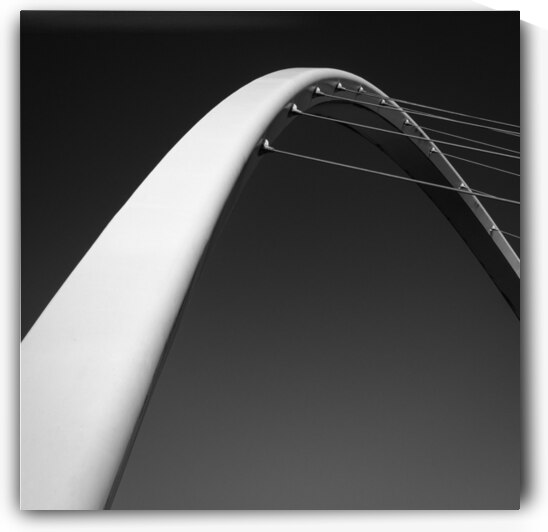Gateshead Millennium Bridge Arch by Dave Bowman
