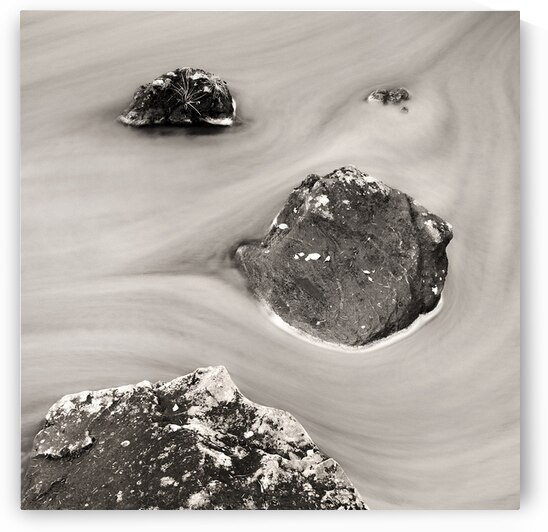 River Tummel Rocks by Dave Bowman