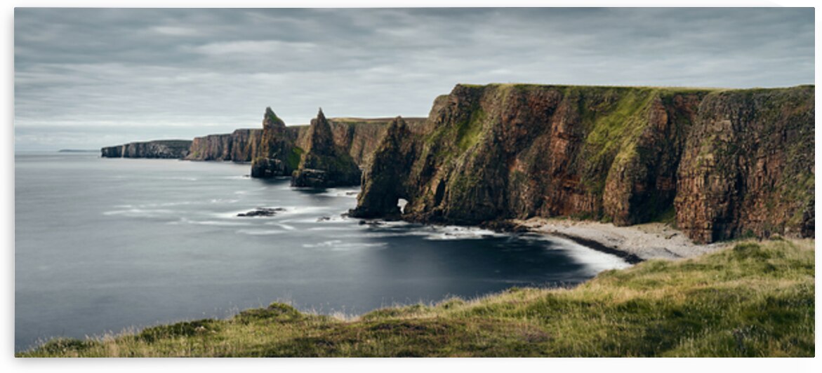 Duncansby Coastline and Stacks by Dave Bowman