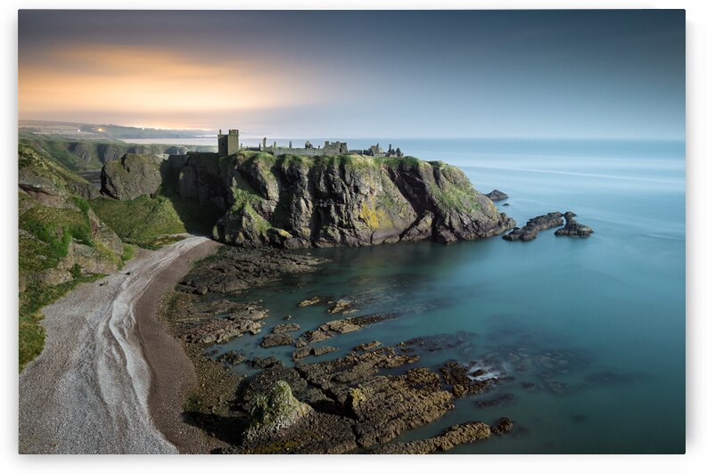 Dunnottar by Moonlight by Dave Bowman