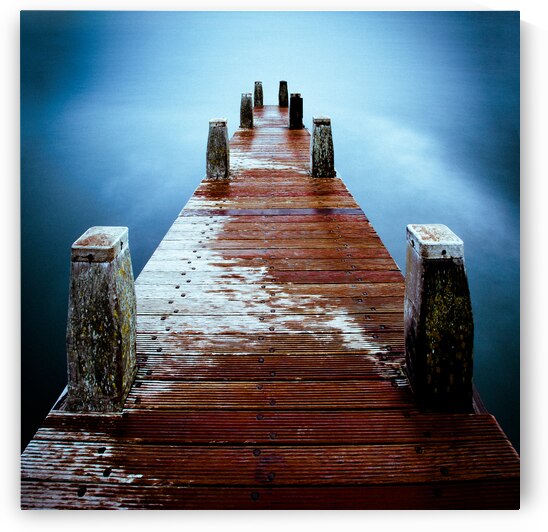 Water on the Jetty by Dave Bowman