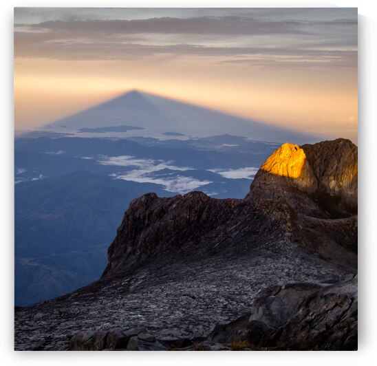 Mount Kinabalu Sunrise by Dave Bowman