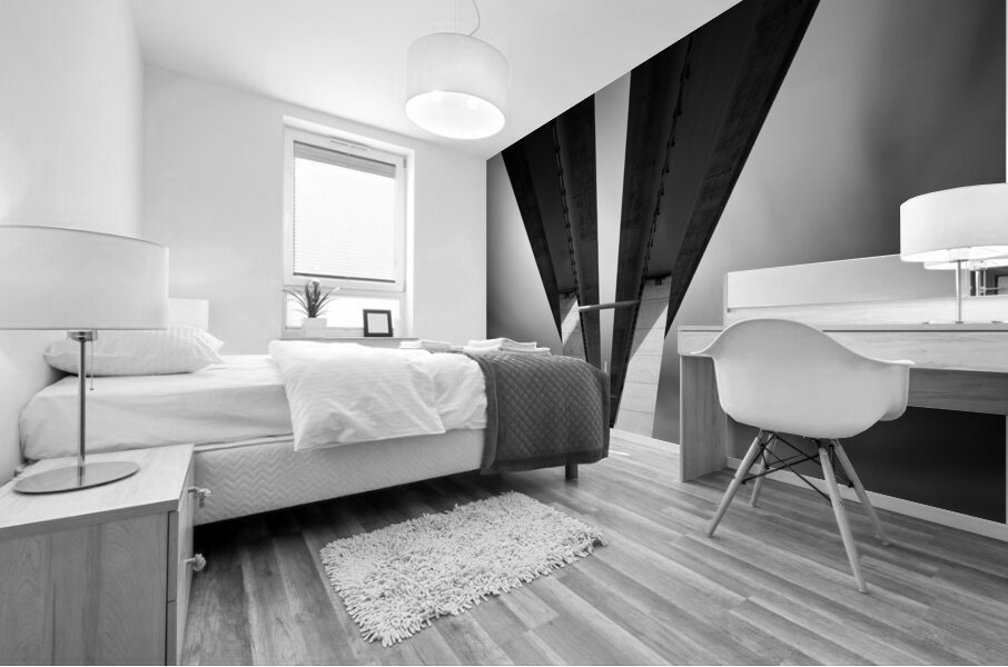 Beneath the Queensferry Crossing Mural print