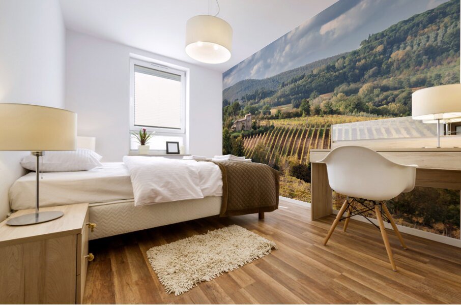 Tuscan Valley Mural print