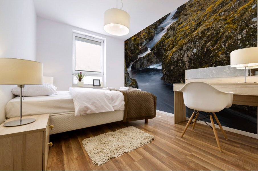 Rocks of Solitude Mural print