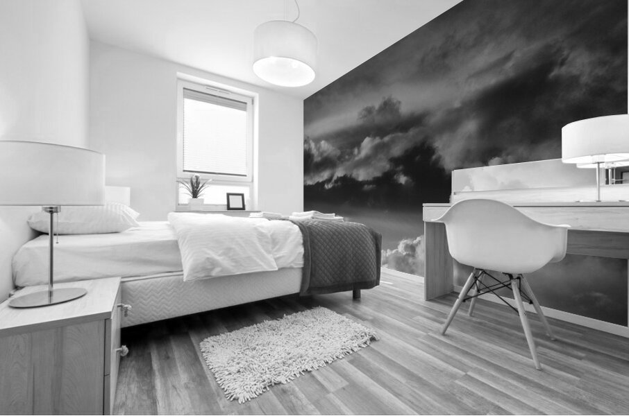 Clouds over Loch Laich Mural print