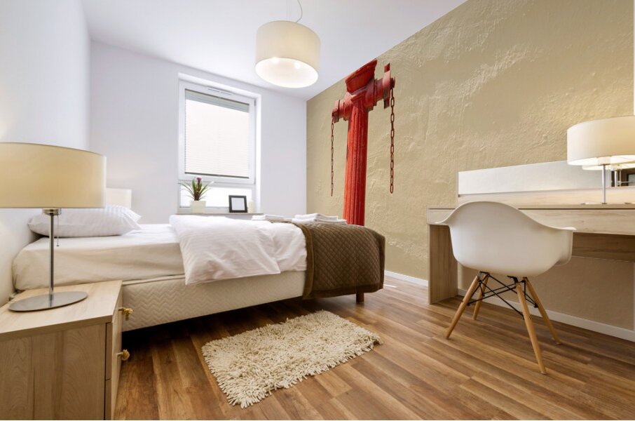 Penang Fire Hydrant Mural print