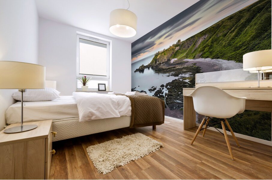 Dunnottar Twilight Mural print