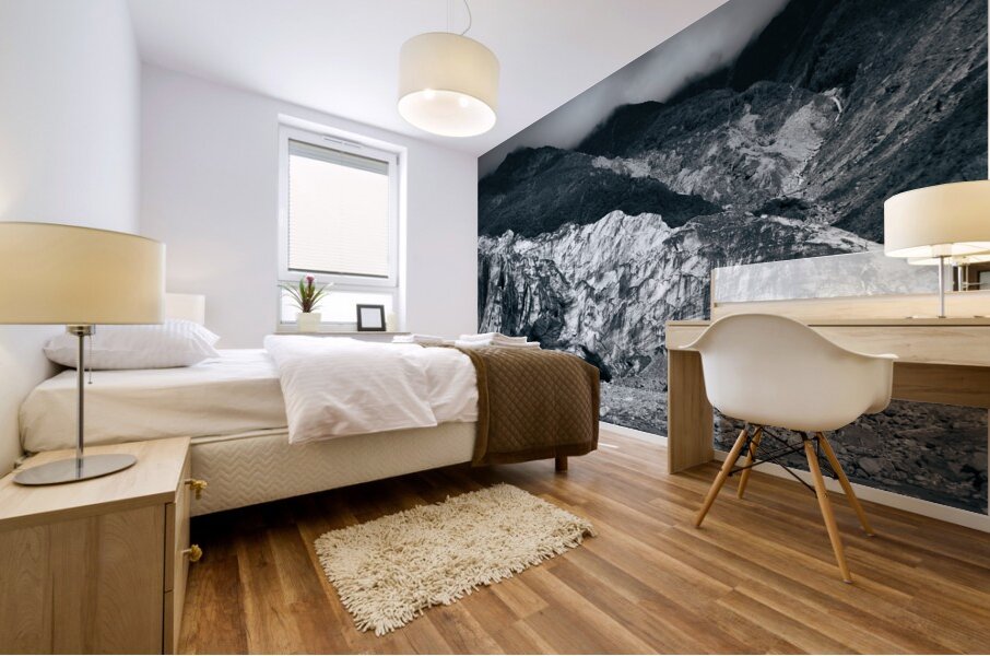 Fox Glacier Mural print