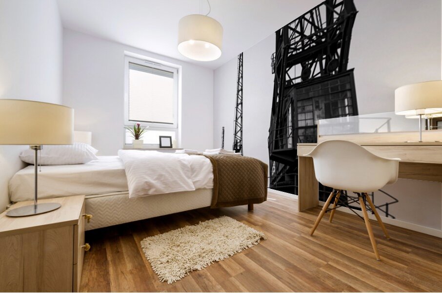 Bristol Cargo Cranes Mural print