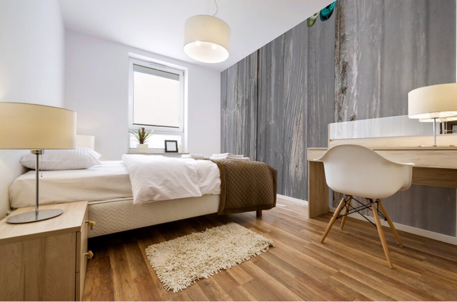 Two Pegs Mural print