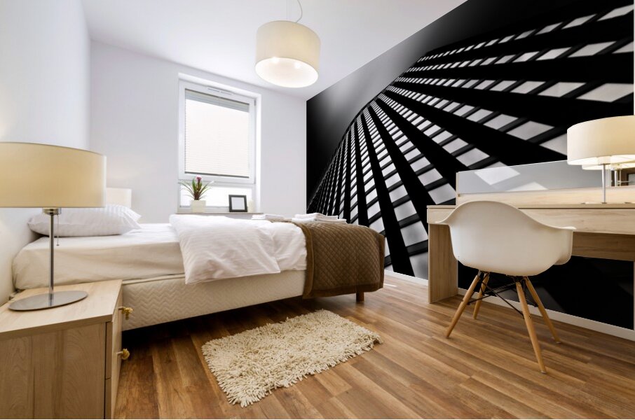 Lines of Learning Mural print