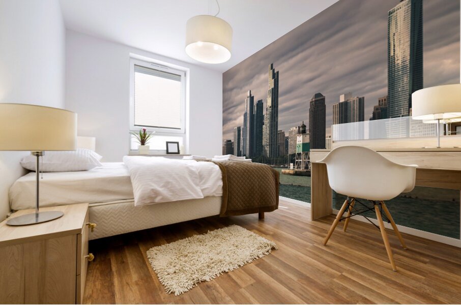 Chicago Waterfront Mural print