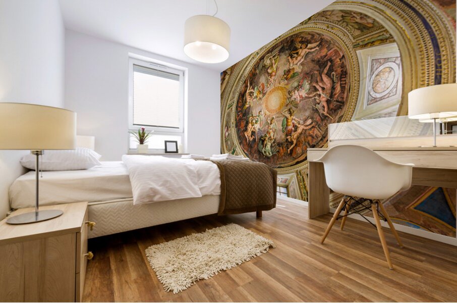 The Seven Angels Slay the Seven Devils Mural print