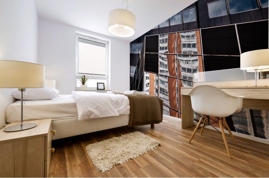 City Reflections Mural print