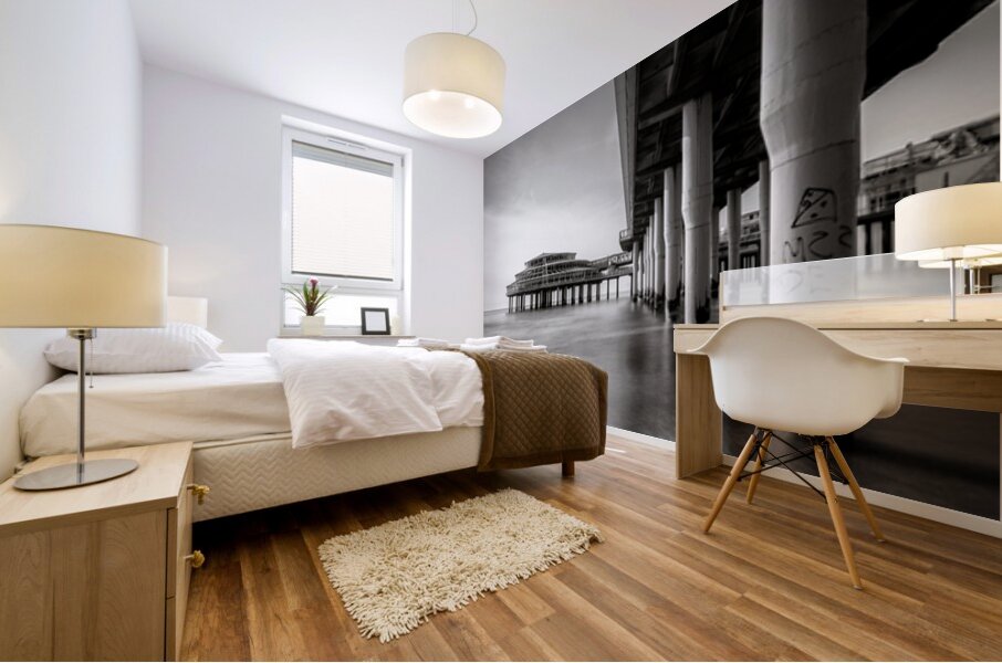 Scheveningen Pier Mural print