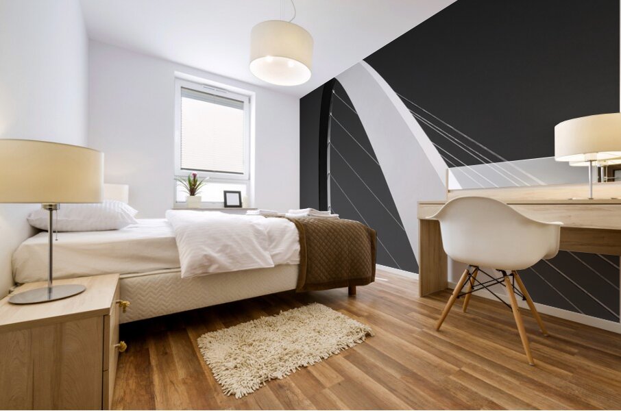 Tension and Grace Mural print