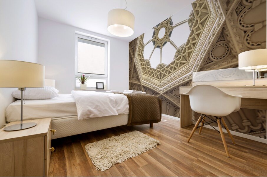 Grand Staircase Ceiling Mural print